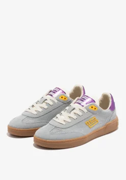 D.Franklin Rebel Mesh Flag Grey|Damen Sneakers