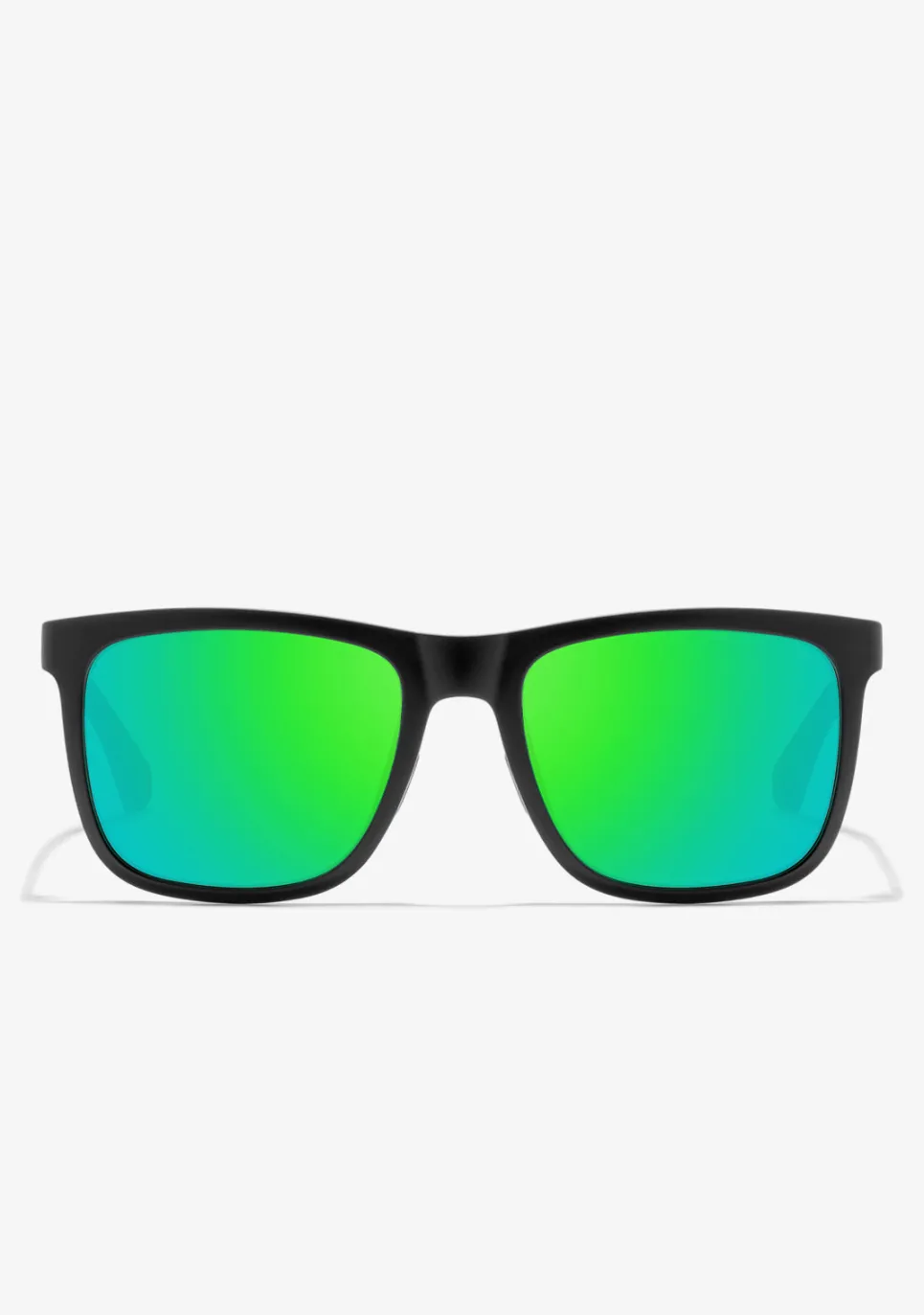 D.Franklin Rift Matte Black / Green Revo|Damen Sport-Sonnenbrillen|Eckige Sonnenbrillen