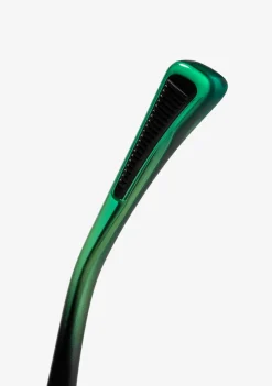 D.Franklin Rift Matte Black / Green Revo|Damen Sport-Sonnenbrillen|Eckige Sonnenbrillen
