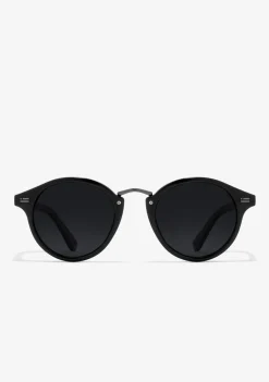 D.Franklin Roller Round V2 Full Black|Damen Runde Sonnenbrillen|Polarisierte Sonnenbrillen