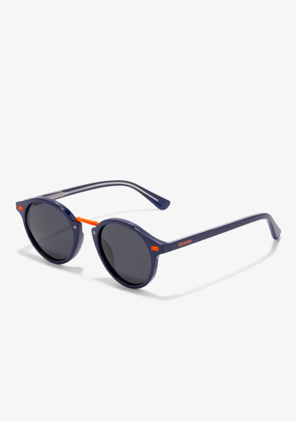 D.Franklin Roller Round V2 Limited Blue|Damen Runde Sonnenbrillen|Polarisierte Sonnenbrillen