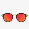 D.Franklin Roller Round V2 Limited Black|Damen Runde Sonnenbrillen|Polarisierte Sonnenbrillen