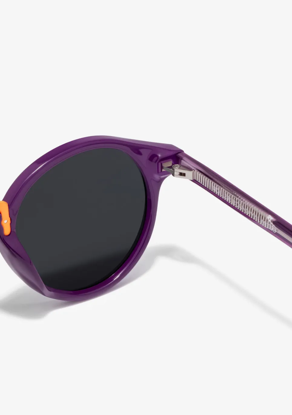 D.Franklin Roller Round V2 Limited Purple|Damen Runde Sonnenbrillen|Polarisierte Sonnenbrillen