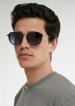 D.Franklin Roller SQ Black / Grad Black|Damen Eckige Sonnenbrillen|Eckige Sonnenbrillen