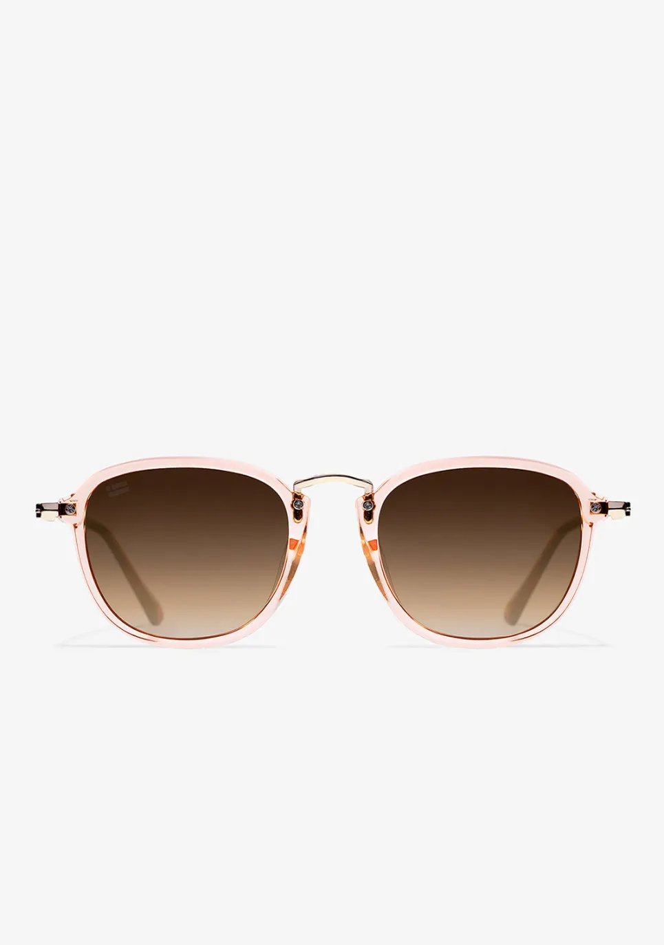 D.Franklin Roller SQ Champagne / Grad Brown|Damen Eckige Sonnenbrillen|Eckige Sonnenbrillen