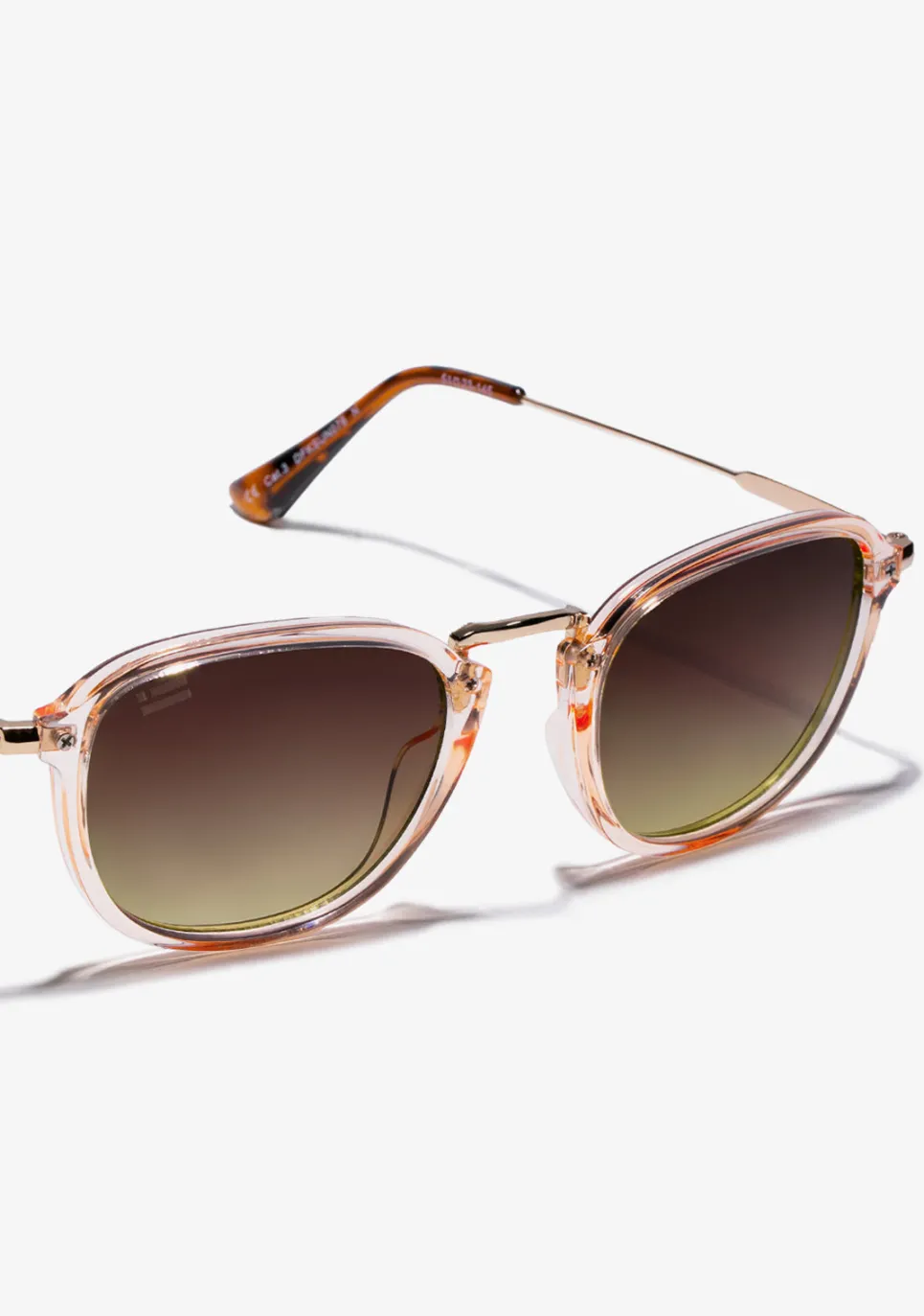 D.Franklin Roller SQ Champagne / Grad Brown|Damen Eckige Sonnenbrillen|Eckige Sonnenbrillen