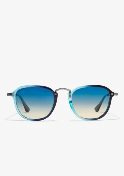 D.Franklin Roller SQ Crystal Blue / Grad Blue|Damen Eckige Sonnenbrillen|Eckige Sonnenbrillen
