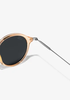 D.Franklin Roller TR90 Amber / Black|Damen Runde Sonnenbrillen|Runde Sonnenbrillen
