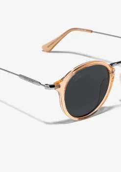 D.Franklin Roller TR90 Amber / Black|Damen Runde Sonnenbrillen|Runde Sonnenbrillen