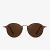 D.Franklin Roller TR90 Trans / Brown|Damen Runde Sonnenbrillen|Runde Sonnenbrillen