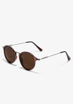 D.Franklin Roller TR90 Trans / Brown|Damen Runde Sonnenbrillen|Runde Sonnenbrillen