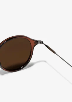 D.Franklin Roller TR90 Trans / Brown|Damen Runde Sonnenbrillen|Runde Sonnenbrillen