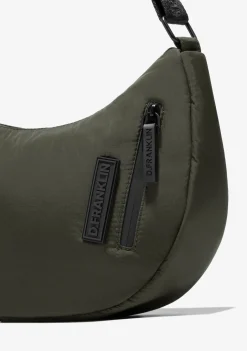 D.Franklin Round Nylon Crossbody Bag Green|Damen Taschen