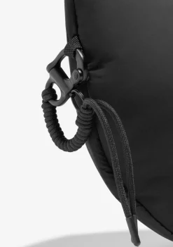 D.Franklin Round Nylon Crossbody Bag Black|Damen Taschen
