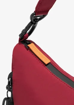 D.Franklin Round Nylon Crossbody Bag Red + Custom Set Orange|Damen Taschen