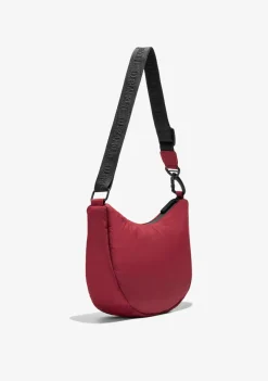 D.Franklin Round Nylon Crossbody Bag Red|Damen Taschen