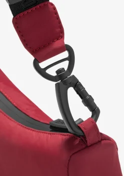D.Franklin Round Nylon Crossbody Bag Red|Damen Taschen