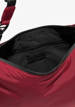 D.Franklin Round Nylon Crossbody Bag Red|Damen Taschen