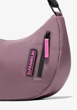 D.Franklin Round Nylon Crossbody Bag Pink + Custom Set Fuchsia|Damen Taschen