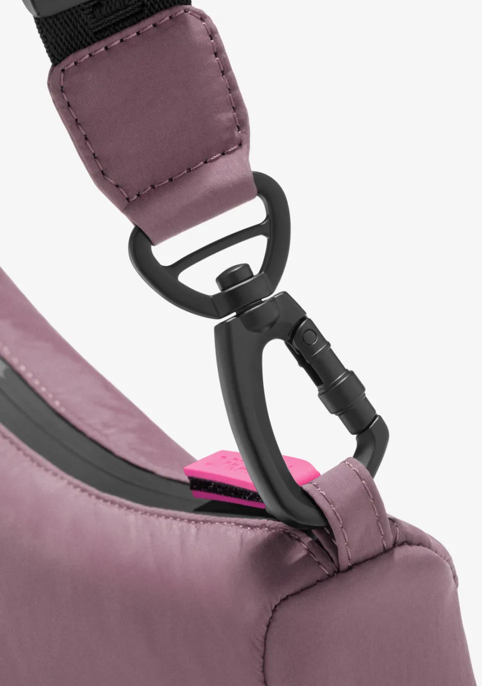 D.Franklin Round Nylon Crossbody Bag Pink + Custom Set Fuchsia|Damen Taschen