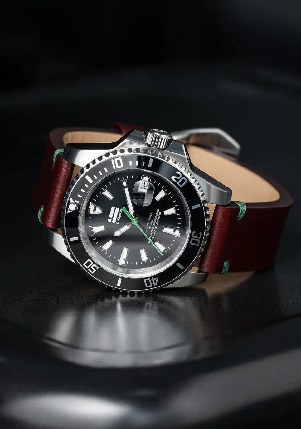 D.Franklin Scuba Diving Brown Steel Black / Black|Damen Mehr Zubehör|Mehr Zubehör