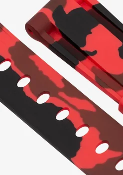 D.Franklin Silicone Band Camo Red|Damen Mehr Zubehör|Mehr Zubehör
