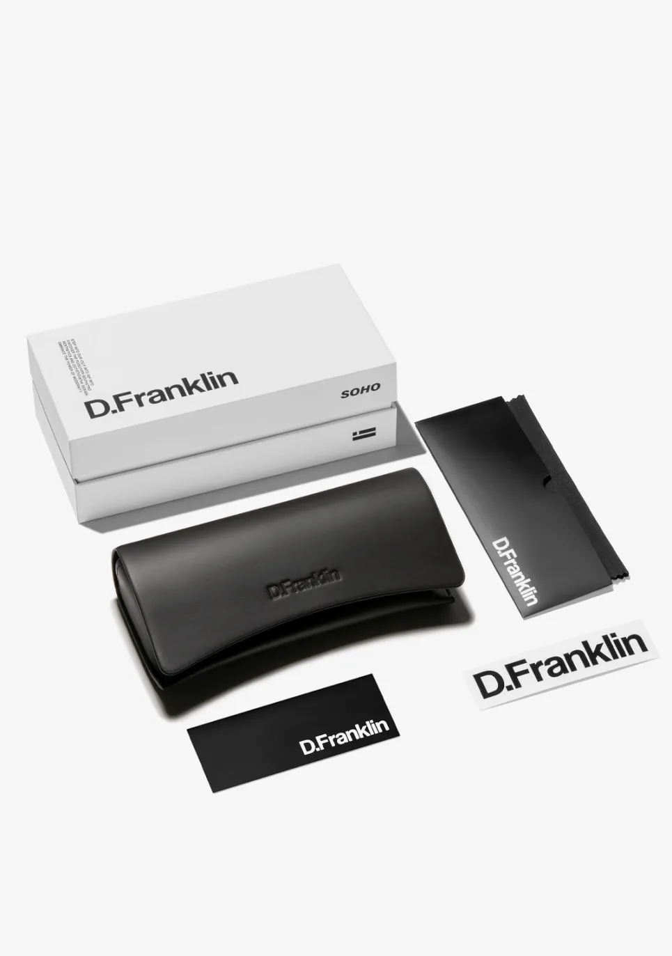 D.Franklin Soho Black / Black|Damen Cat Eye Sonnenbrillen