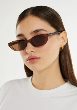 D.Franklin Soho Brown / Brown|Damen Cat Eye Sonnenbrillen