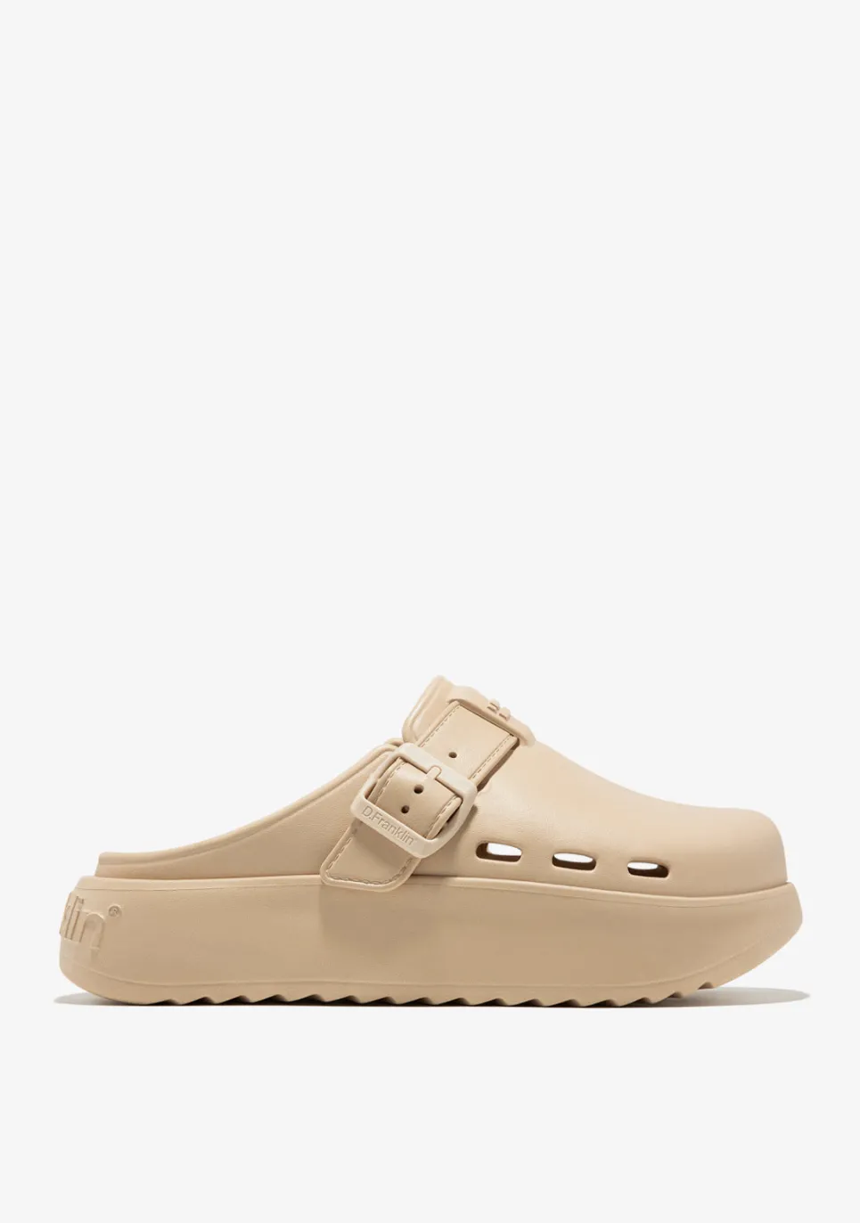 D.Franklin Sonax Clog Beige|Damen Sandalen