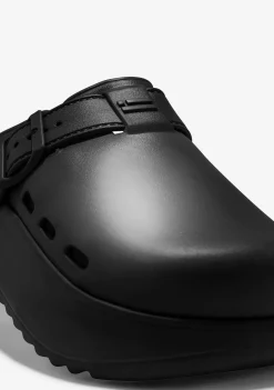 D.Franklin Sonax Clog Black|Damen Sandalen