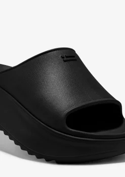 D.Franklin Sonax Slide Black|Damen Sandalen