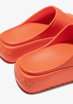 D.Franklin Sonax Slide Orange|Damen Sandalen