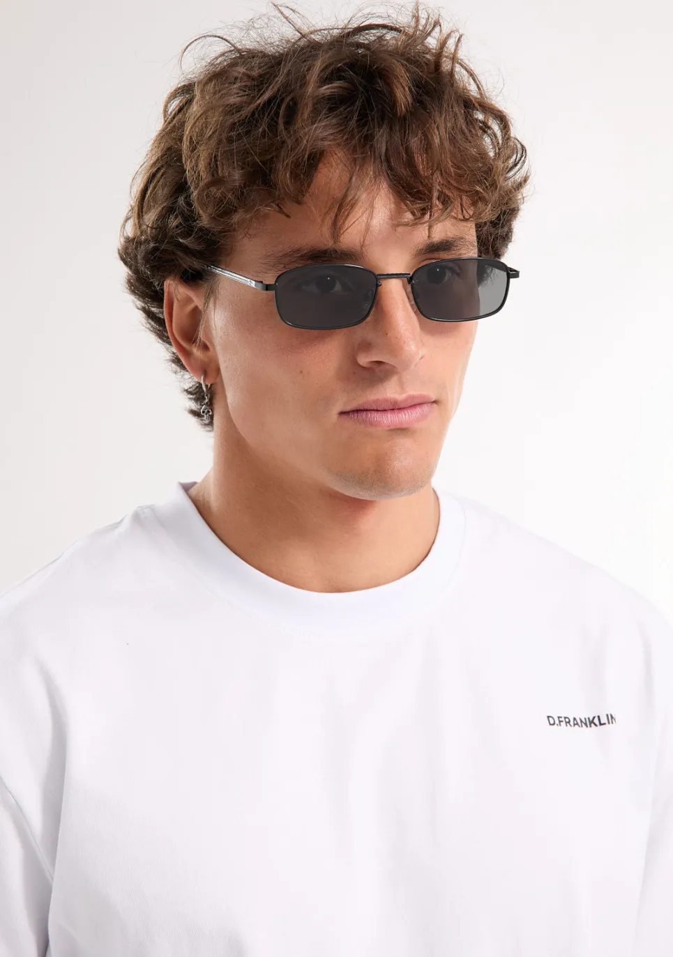 D.Franklin Square Legacy Black / Black|Damen Eckige Sonnenbrillen|Eckige Sonnenbrillen