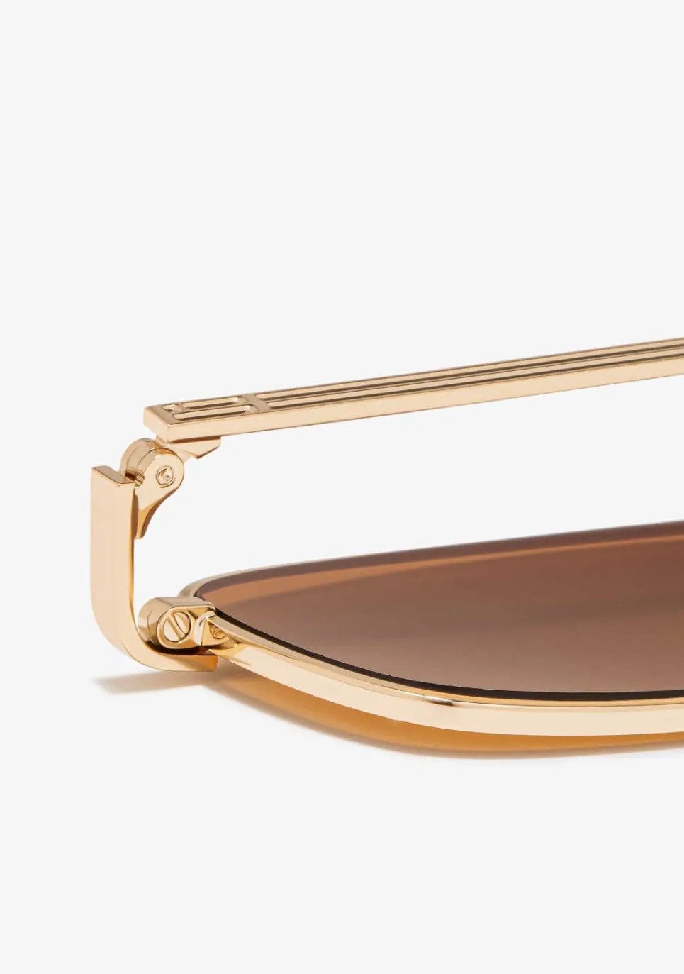 D.Franklin Square Legacy Gold / Amber|Damen Eckige Sonnenbrillen|Eckige Sonnenbrillen