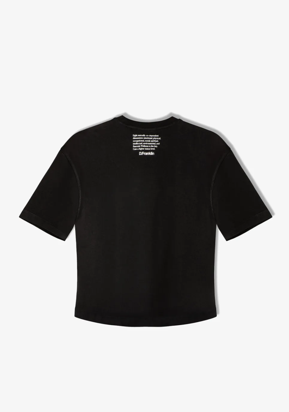 D.Franklin St. Denis Club T-Shirt Black / White|Damen T-Shirts