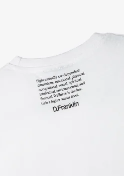 D.Franklin St. Denis Club T-Shirt White / Black|Damen T-Shirts