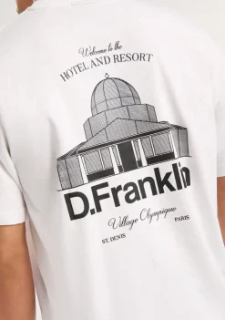 D.Franklin St. Denis T-Shirt White / Black|Herren T-Shirts