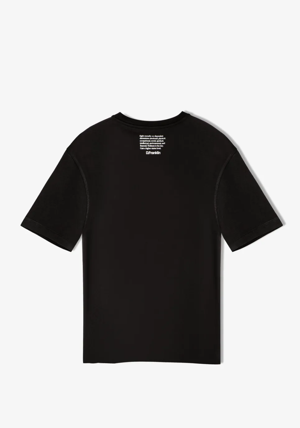 D.Franklin St. Denis Village T-Shirt Black / White|Herren T-Shirts