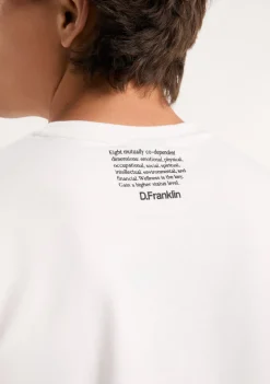D.Franklin St. Denis Village T-Shirt White / Black|Herren T-Shirts