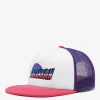 D.Franklin Sunset Cap Red|Damen Kappen|Kappen