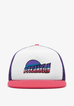 D.Franklin Sunset Cap Red|Damen Kappen|Kappen