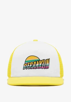 D.Franklin Sunset Cap Yellow|Damen Kappen|Kappen