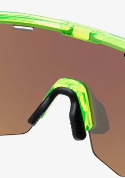 D.Franklin Thunder Fifty Neon Yellow / Gold Revo|Damen Sport-Sonnenbrillen|Sport-Sonnenbrillen