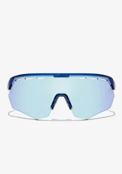 D.Franklin Thunder Fifty Trans Blue / Blue Revo|Damen Sport-Sonnenbrillen|Sport-Sonnenbrillen