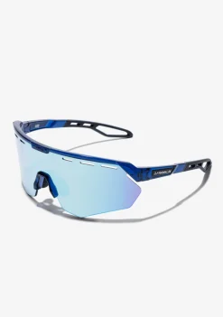 D.Franklin Thunder Fifty Trans Blue / Blue Revo|Damen Sport-Sonnenbrillen|Sport-Sonnenbrillen