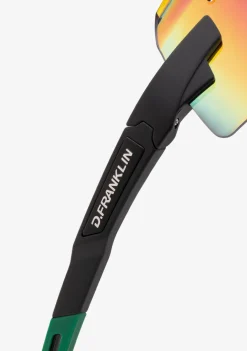 D.Franklin Thunder Rimless Green / Green Revo|Damen Sport-Sonnenbrillen|Sport-Sonnenbrillen