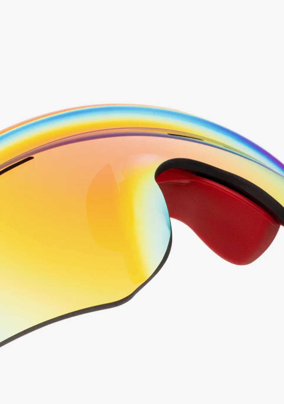 D.Franklin Thunder Rimless Red / Red Revo|Damen Sport-Sonnenbrillen|Sport-Sonnenbrillen