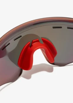 D.Franklin Thunder Rimless Red / Red Revo|Damen Sport-Sonnenbrillen|Sport-Sonnenbrillen