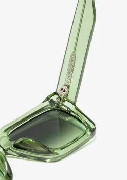 D.Franklin Tokyo Green / Gradient Green|Damen Eckige Sonnenbrillen|Eckige Sonnenbrillen