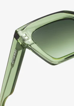 D.Franklin Tokyo Green / Gradient Green|Damen Eckige Sonnenbrillen|Eckige Sonnenbrillen
